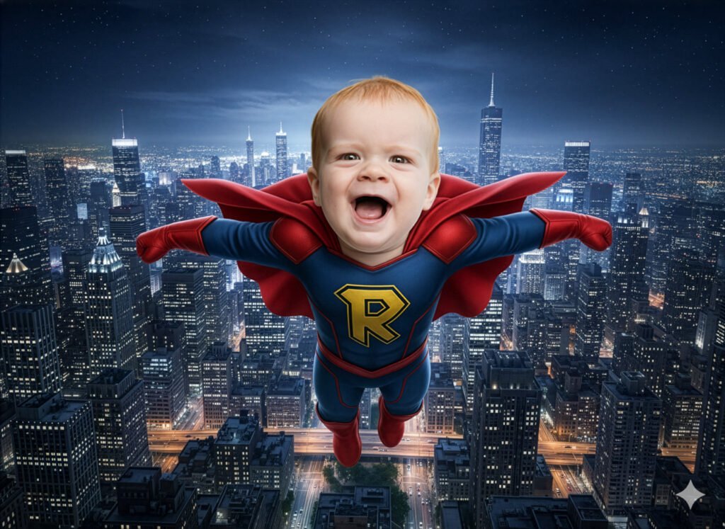 Gemini Generated Superman
