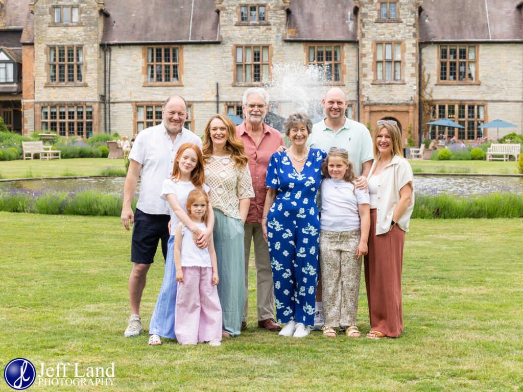 Family Portrait Photographer Billesley Manor